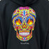 Sudadera Algodón Moda Frida Kahlo Calavera TEC Negro, unisex